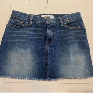Abercrombie jean skirt size 6